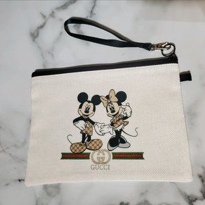 Mickey & Minnie Luxury Brands Makeup Bag